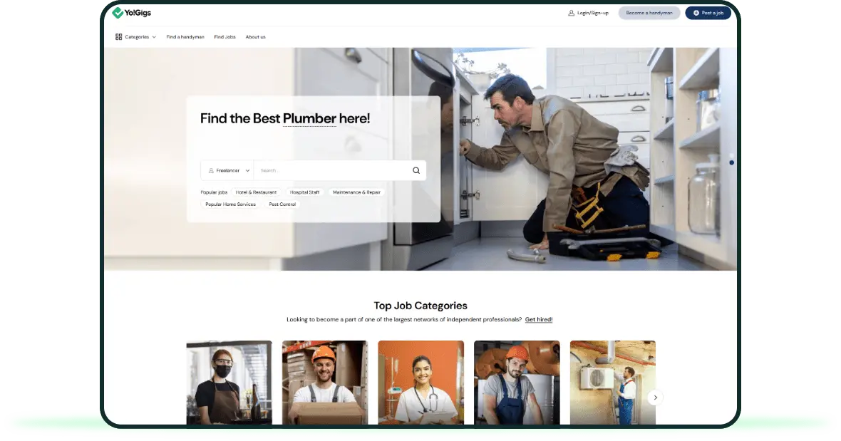 Launch a Handyman marketplace